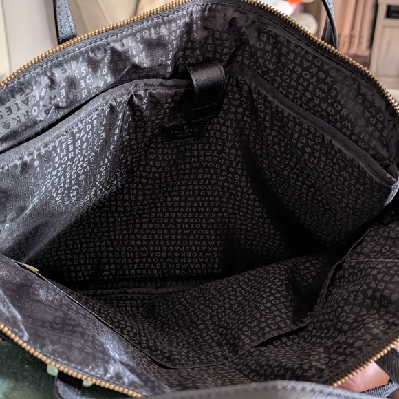Kate Spade Elegant Black Laptop Bag-EUC - Picture 3 of 4